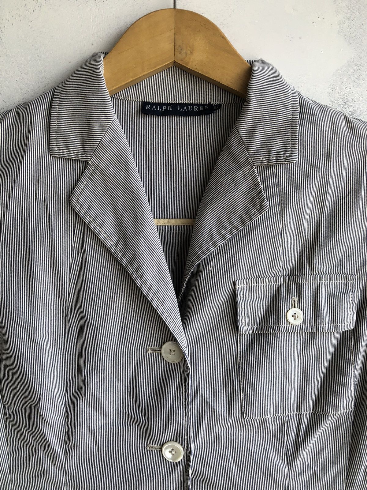 Polo Ralph Lauren × Ralph Lauren × Vintage Vintage Polo Ralph Lauren Blazer Jacket Size M / US 6-8 / IT 42-44 - 6 Thumbnail
