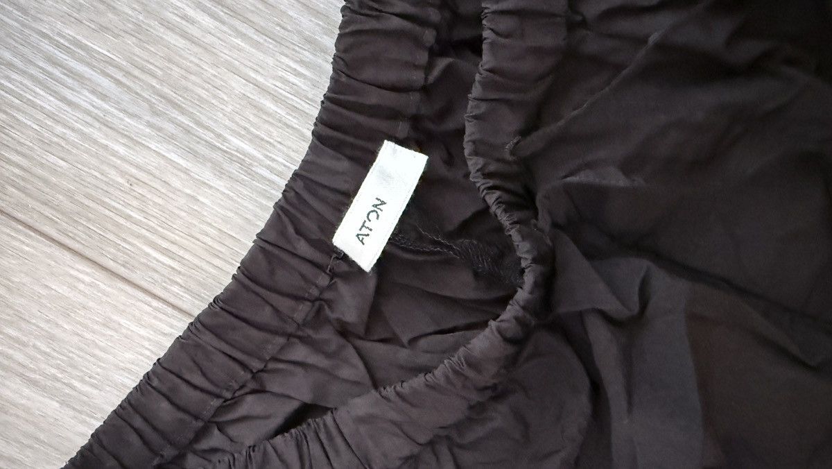ATON ATON Hand Dyed Nylon Over Pants Brown Size 4 (M) MIJ Size US 32 / EU 48 - 4 Thumbnail