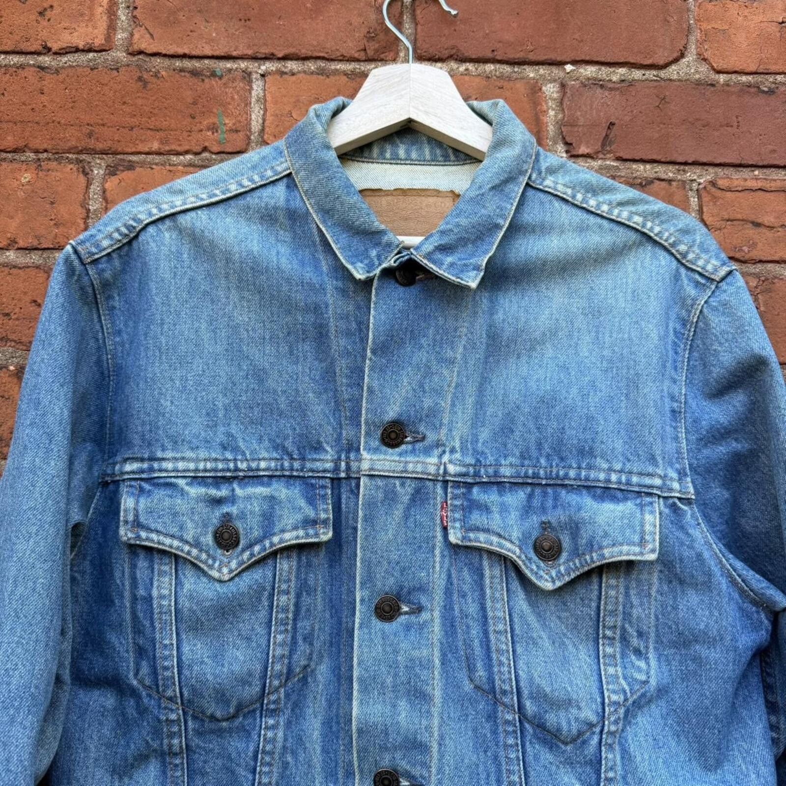 Levi's vintage Levi’s jean jacket 70s 42 medium/large Size US L / EU 52-54 / 3 - 2 Thumbnail