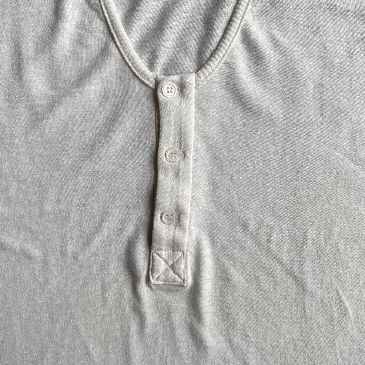 Yohji Yamamoto SS16 Side Ribbed 3/4 Sleeve Tee Size US L / EU 52-54 / 3 - 5 Thumbnail