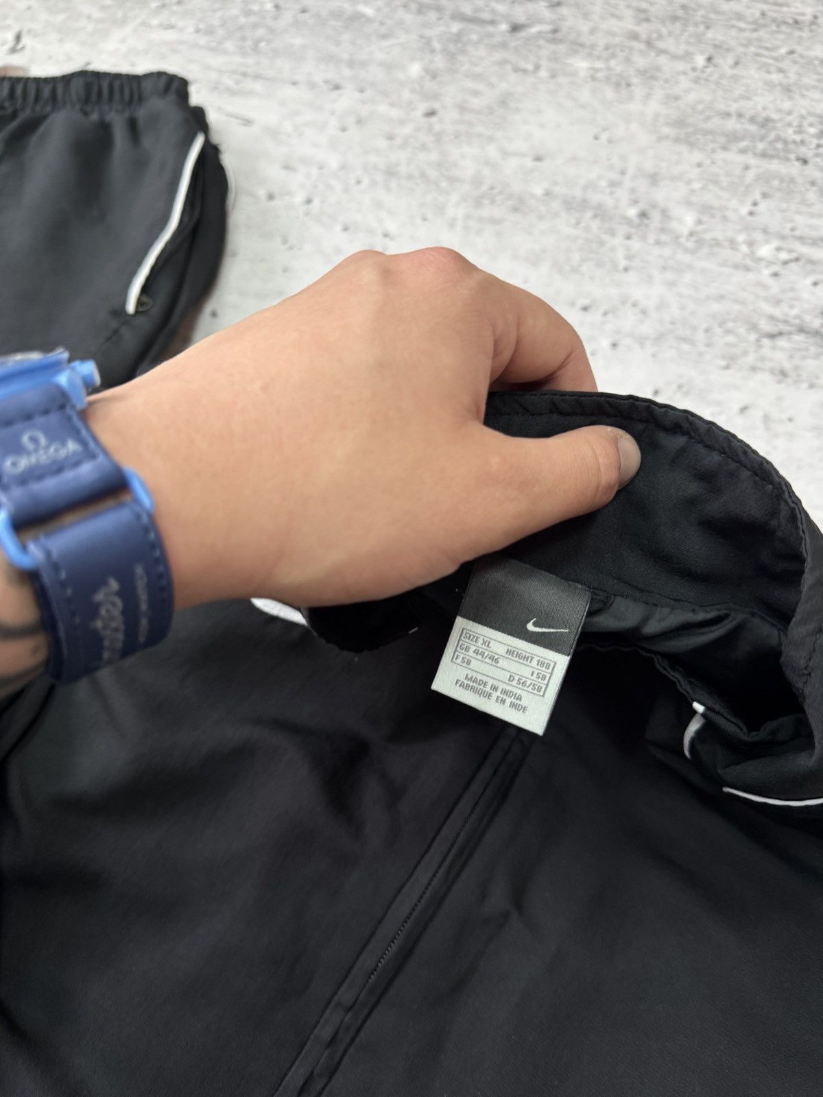 Nike × Vintage NIKE NYLON VINTAGE BASIC LOGO OVERSIZE BAGGY TRACK SUIT Size US XL / EU 56 / 4 - 7 Thumbnail
