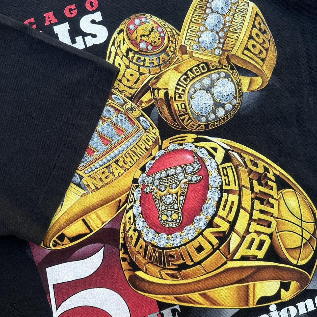 Other Vintage 1997 Chicago Bulls NBA Champs Graphic Basketball Tee Size US L / EU 52-54 / 3 - 2 Thumbnail