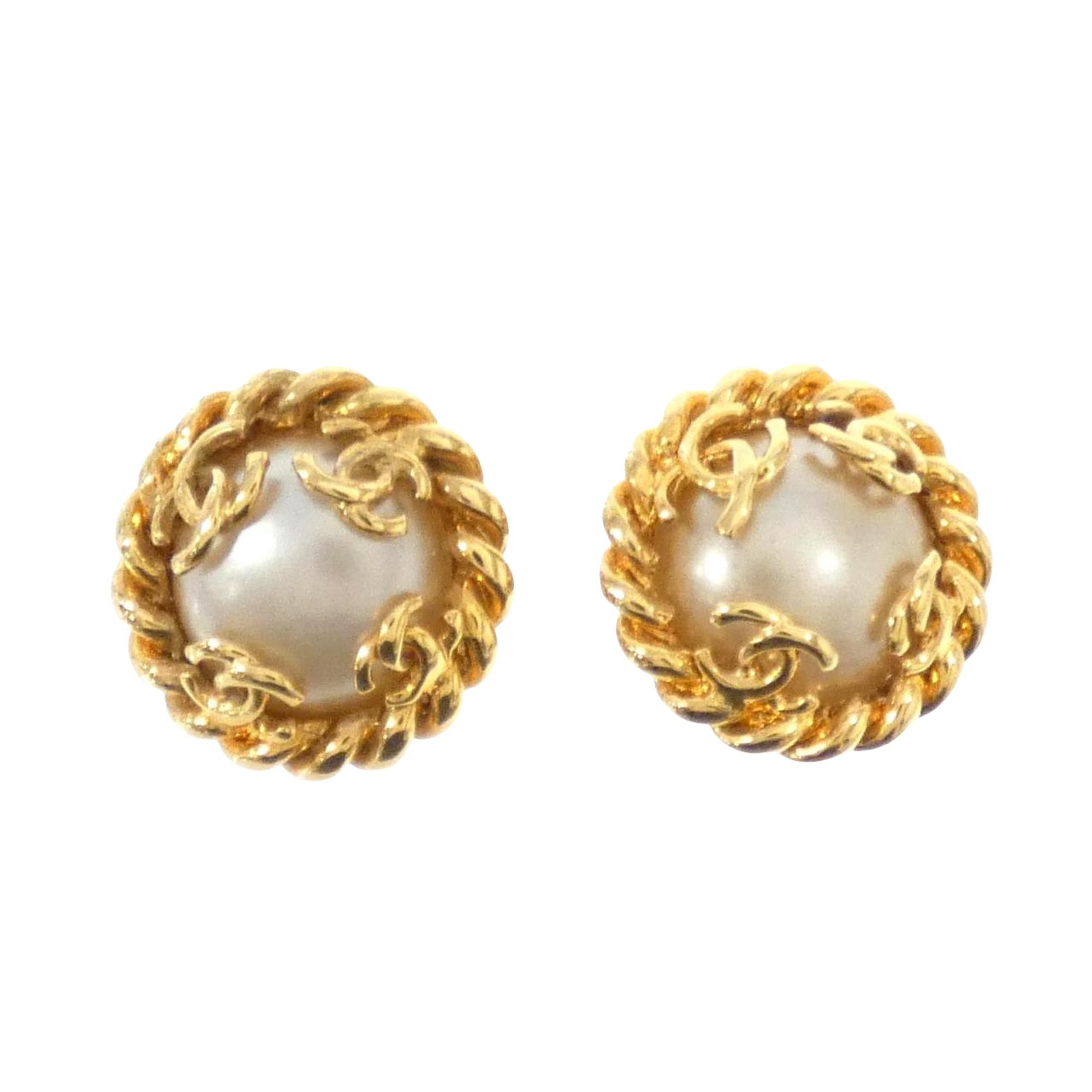Chanel Chanel Coco Mark earring Size ONE SIZE - 1 Thumbnail