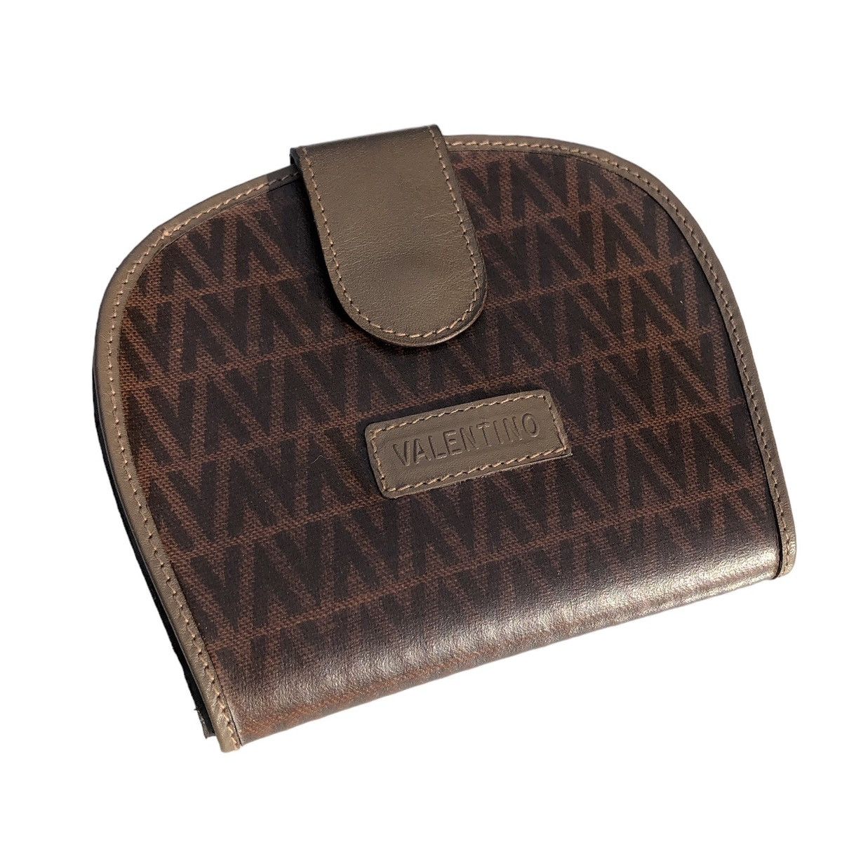 Valentino Mario Valentino Italy Overprinted V Women Wallet Size ONE SIZE - 18 Thumbnail