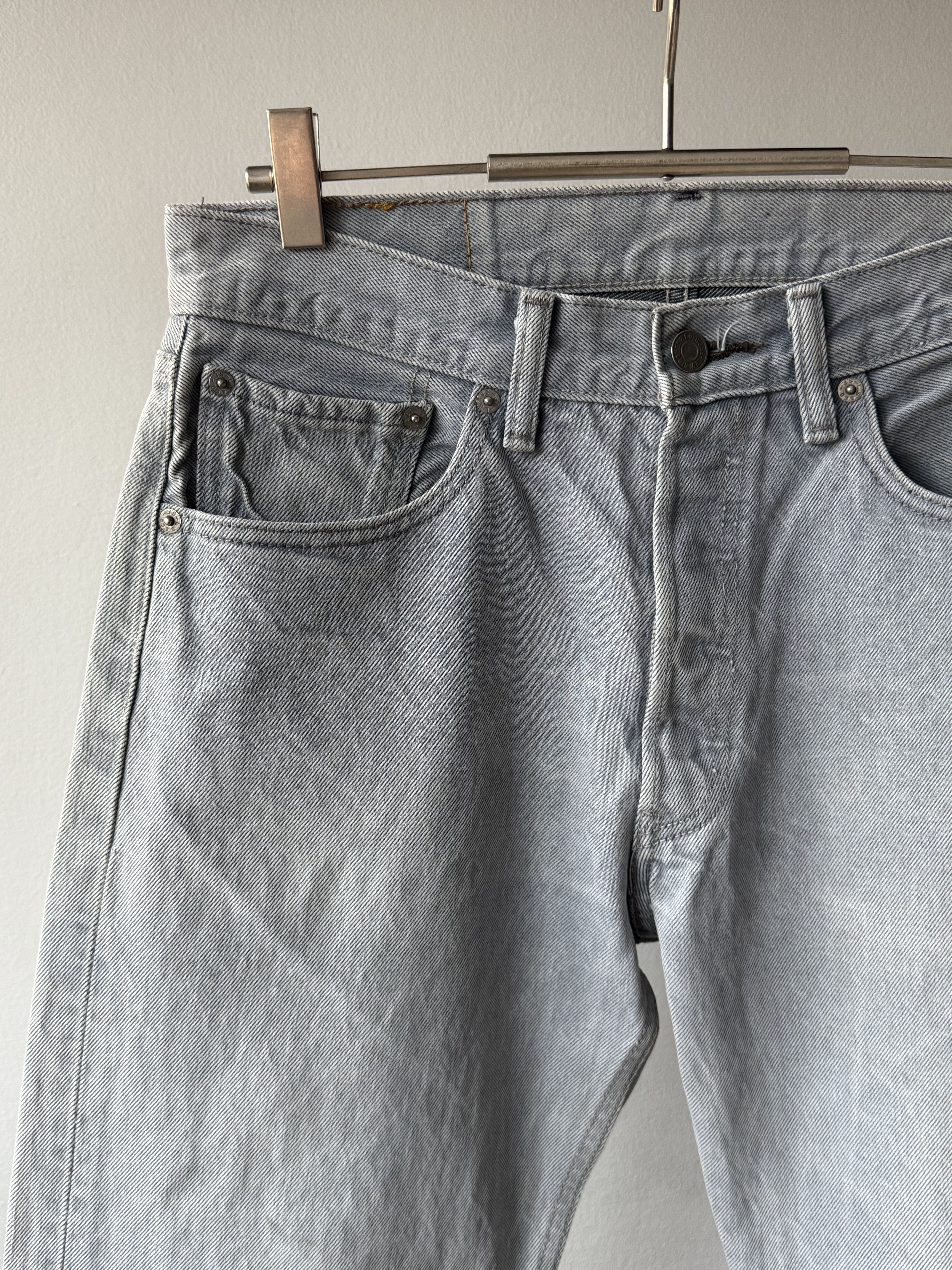 Levi's × Levi's Vintage Clothing × Vintage Vintage Levi's 501 Gray Cotton Denim Jeans Made In Mexico Size US 32 / EU 48 - 8 Thumbnail
