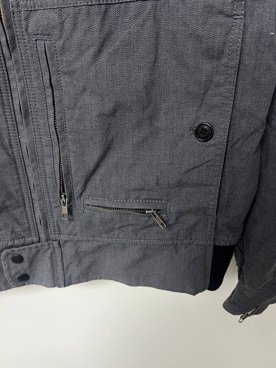 Diesel Vintage Diesel Bomber Jacket Multi Pocket Avangard Style XXL Size US XXL / EU 58 / 5 - 5 Thumbnail