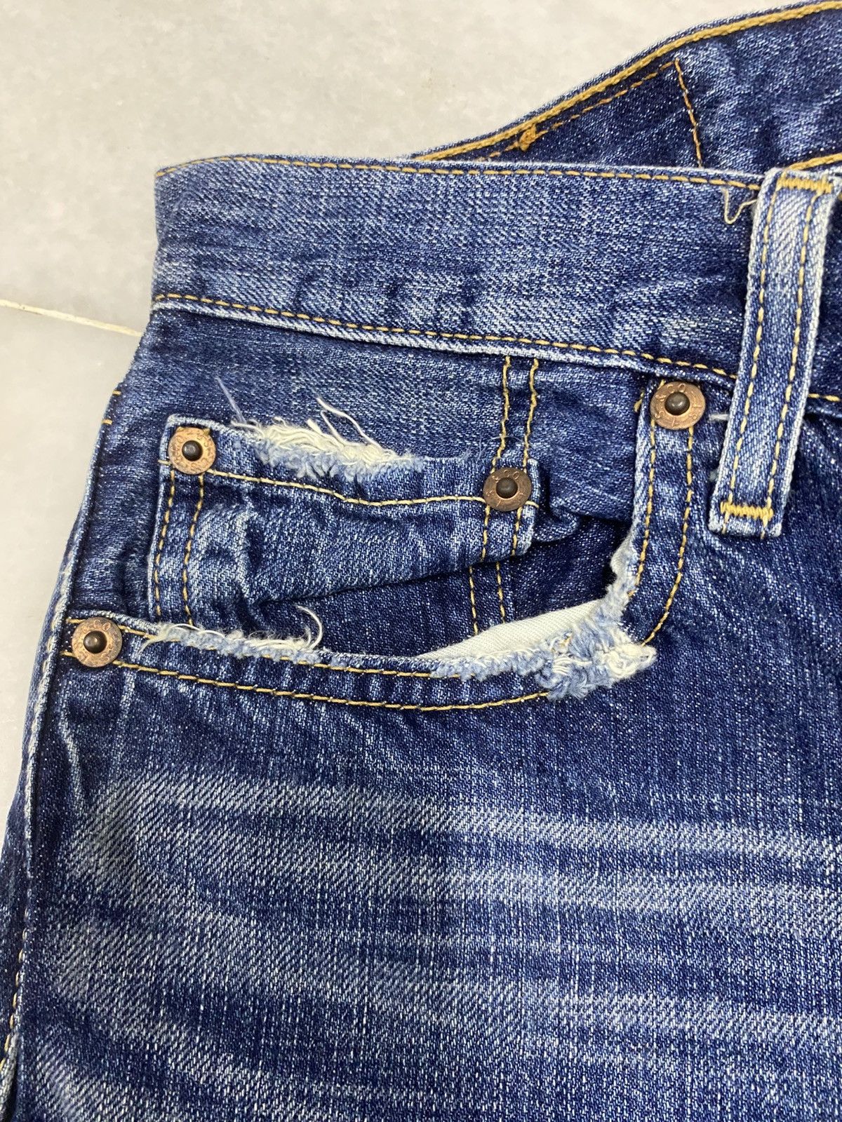 Levi's Size 30x29 Vintage Levis Distressed Jeans Faded Pants Denim Size US 30 / EU 46 - 7 Thumbnail