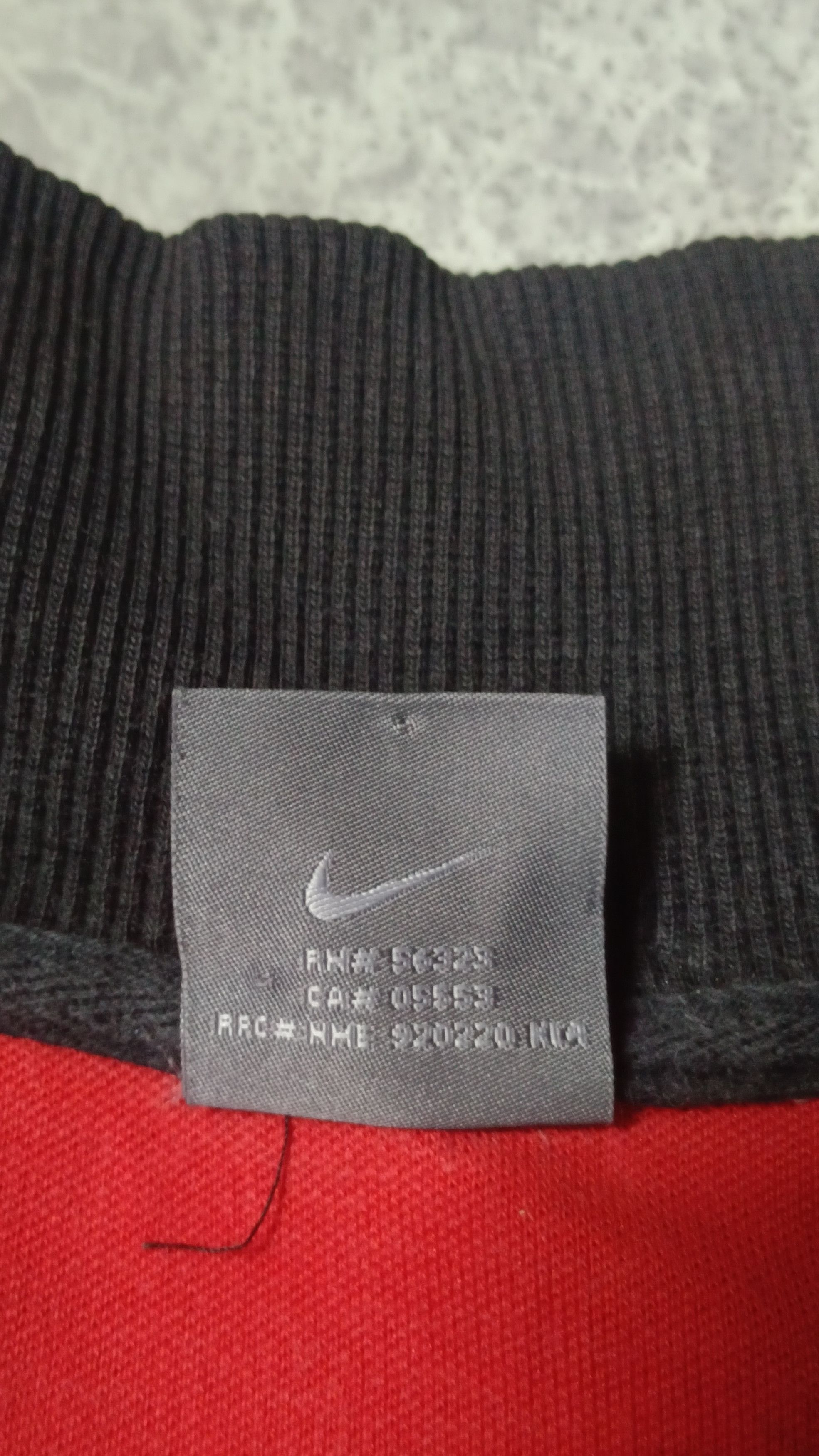 Nike × Vintage Vintage Nike Manchester United Distressed Track Top Size US L / EU 52-54 / 3 - 15 Thumbnail