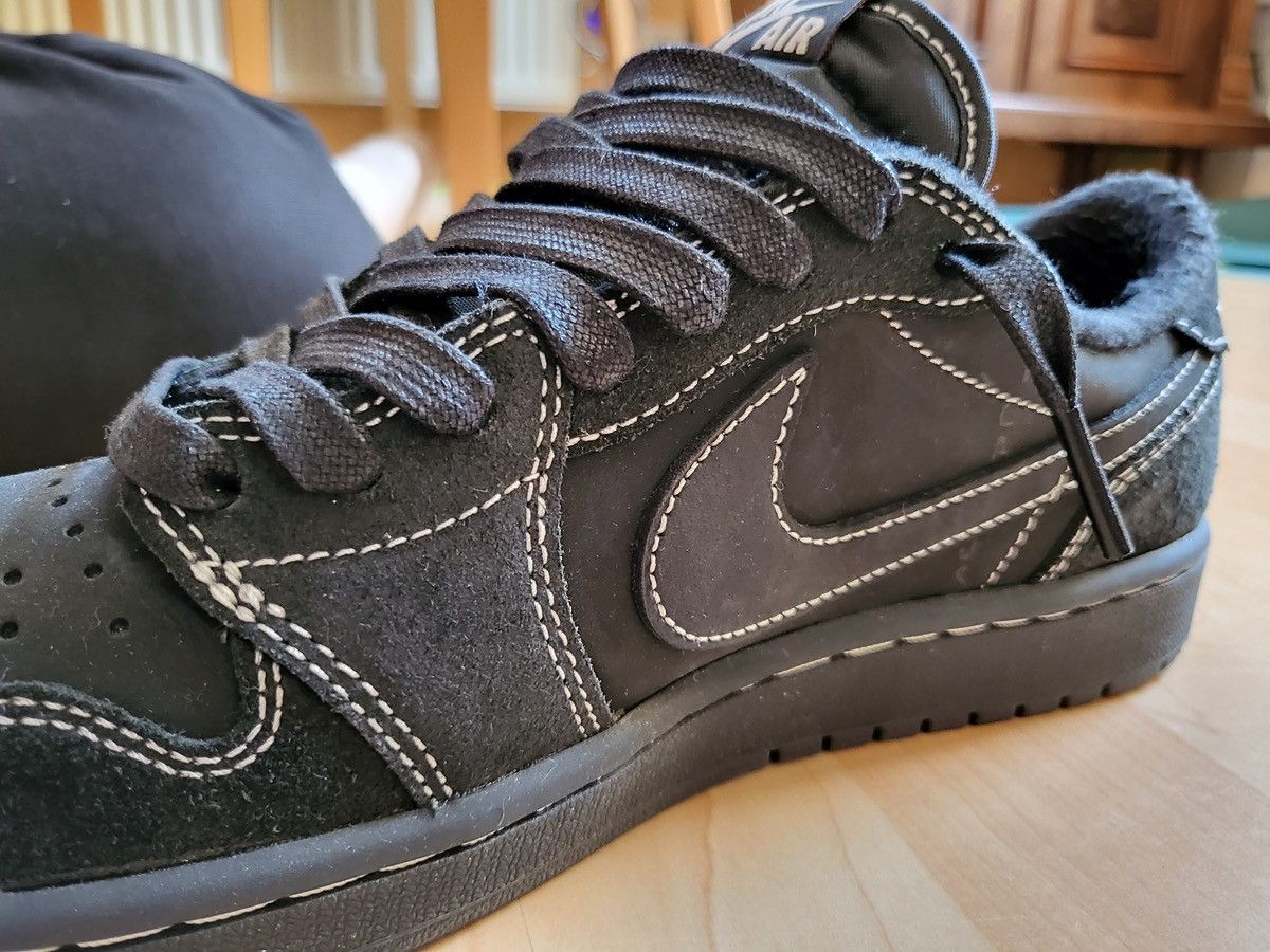 Jordan Brand × Travis Scott Jordan 1 Low Travis Scott Black Phantom Size US 9 / EU 42 - 12 Thumbnail