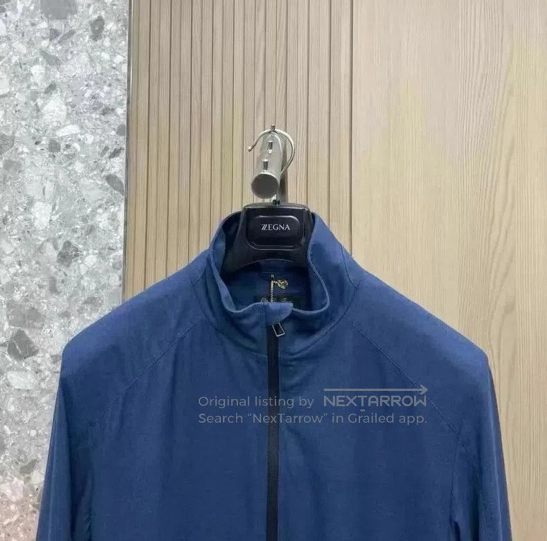 Loro Piana Loro Piana 12 Micron Wool Bomber Jacket. Size US XXL / EU 58 / 5 - 3 Thumbnail