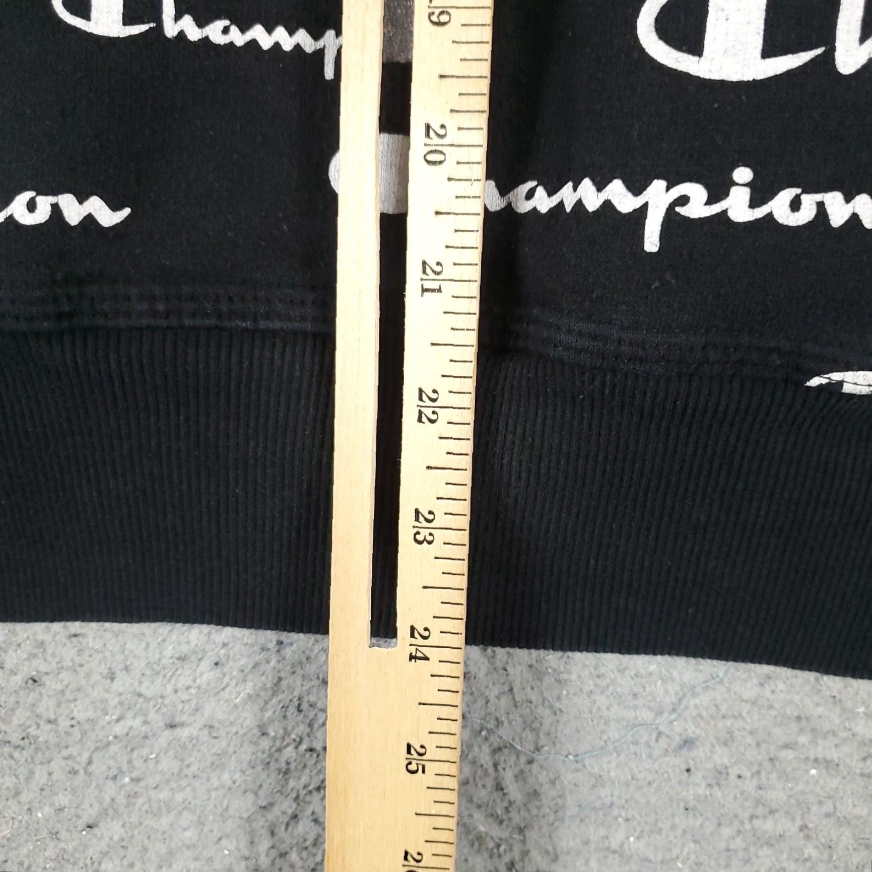 Champion Champion Hoodie Mens Medium Black Pullover Sweatshirt Long Sleeve Mock Neck Size US M / EU 48-50 / 2 - 6 Thumbnail