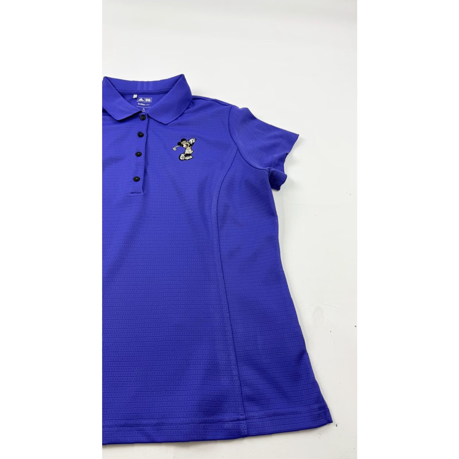 Adidas Adidas Polo Shirt Womens XL Purple Disney Mickey Mouse Golf Climalite Top Size XL / US 12-14 / IT 48-50 - 2 Thumbnail