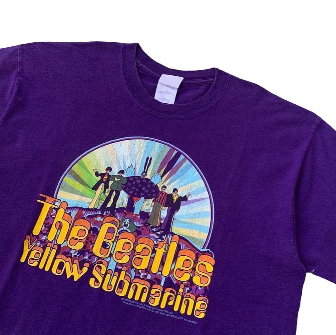 Band Tees × Vintage Vintage 1999 The Beatles Yellow Submarine Size US XL / EU 56 / 4 - 3 Thumbnail