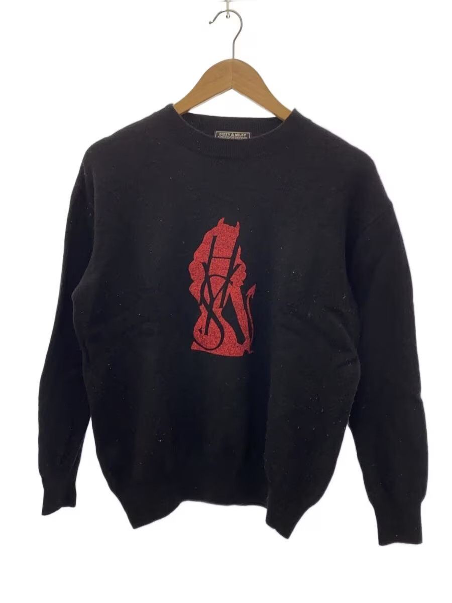 Hysteric Glamour Hysteric Devil YSL Wool Knit Sweater Size US L / EU 52-54 / 3 - 1 Thumbnail