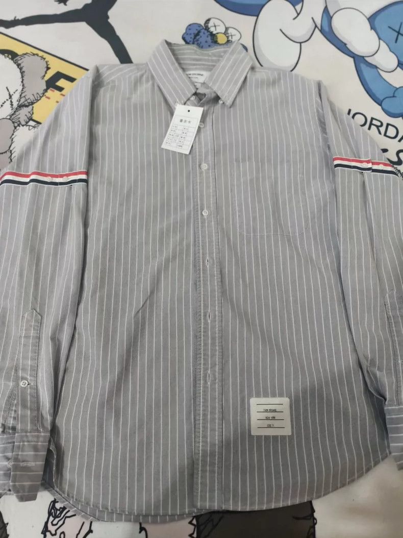 Thom Browne Thom Browne an Oxford shirt Size US L / EU 52-54 / 3 - 1 Thumbnail