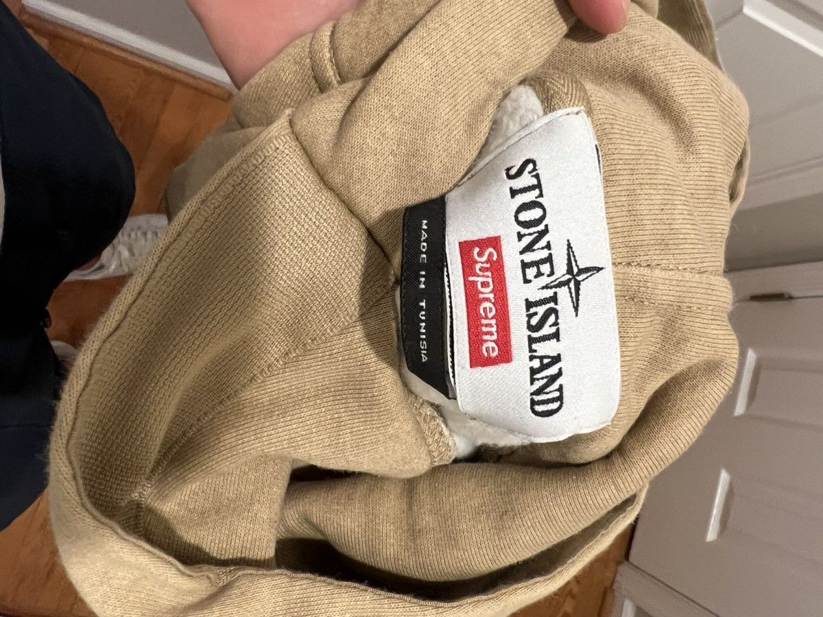 Stone Island × Supreme Hoodie Size US M / EU 48-50 / 2 - 4 Thumbnail