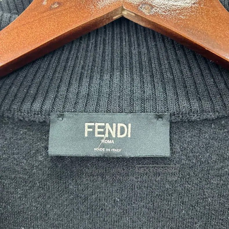 Fendi Fendi Side Monogrammed Wool Jacket Size US M / EU 48-50 / 2 - 3 Thumbnail