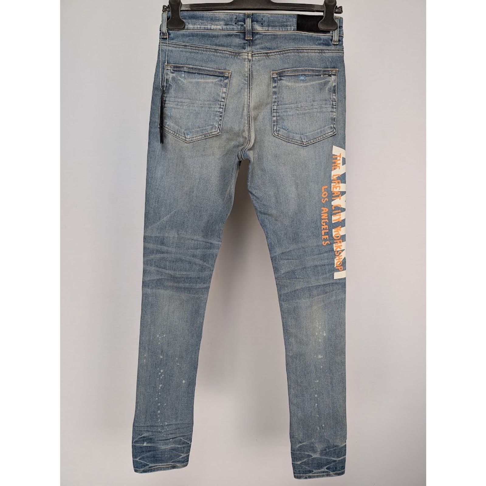 Amiri o1rshd1 TGCW Amiri Jeans in Orange Size US 34 / EU 50 - 13 Thumbnail