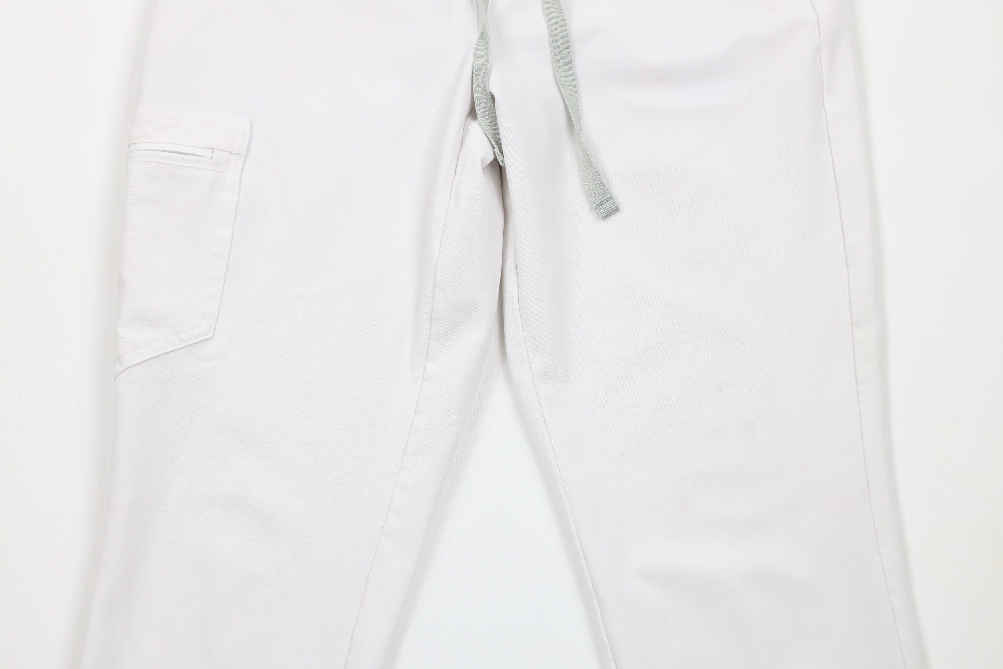 Vintage Figs Technical Collection Nurse Scrubs Joggers Pants White Size 25" / US 0 / IT 36 - 3 Thumbnail