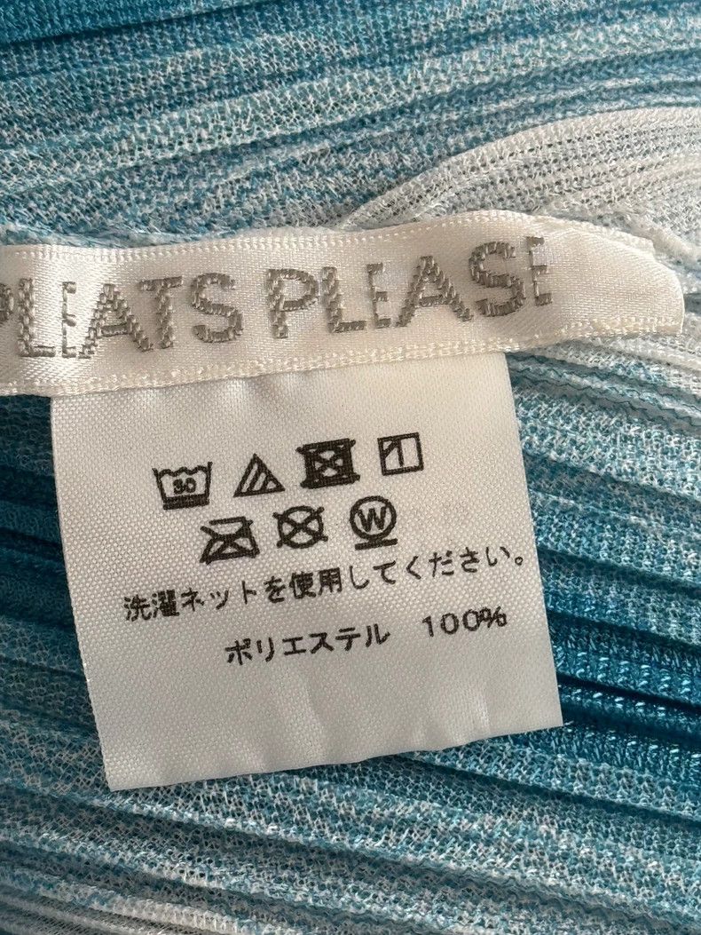 Issey Miyake issey miyake size:3 Blue striped dress 2506-Nextarrow Size XXS / US 00 / IT 34 - 3 Thumbnail
