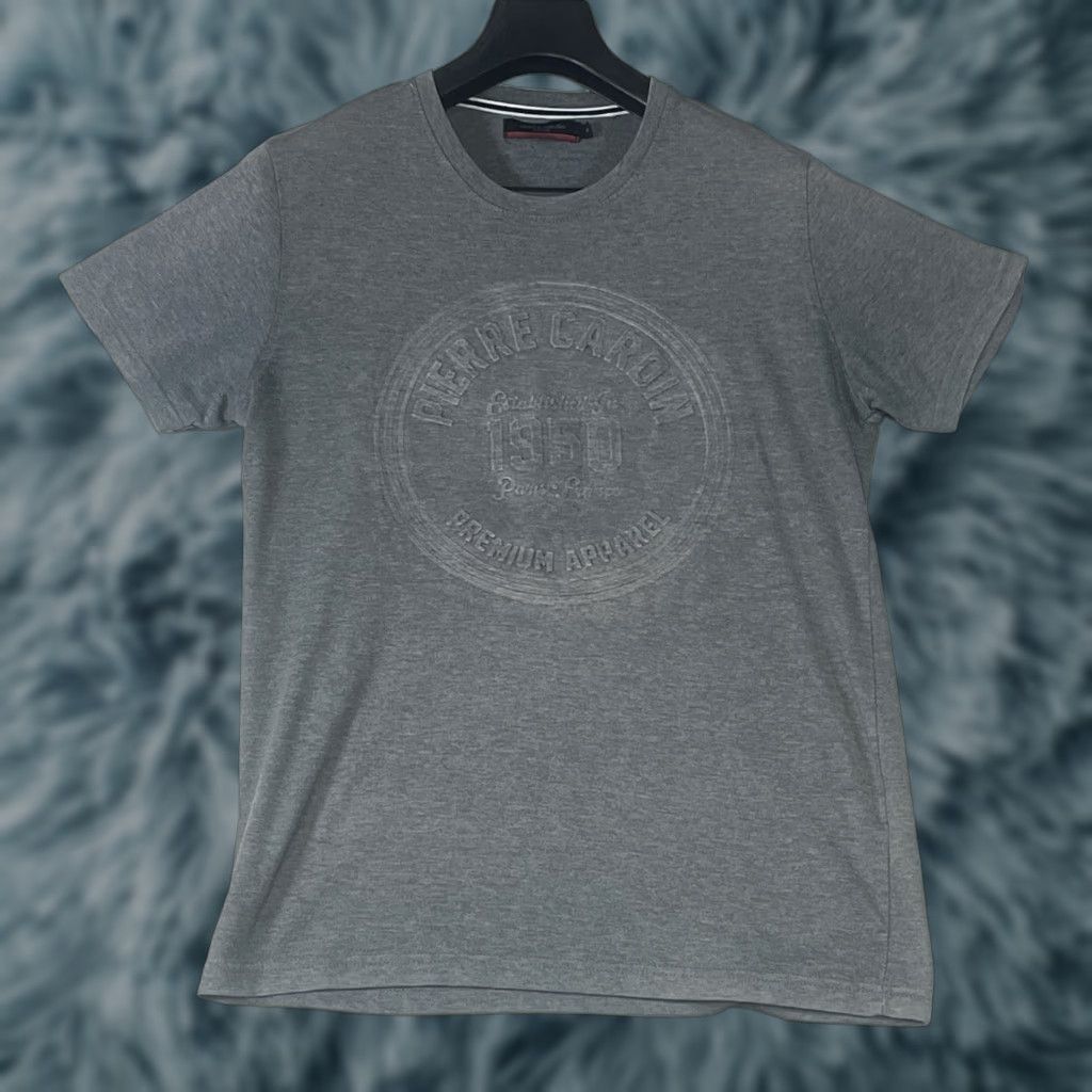 Pierre Cardin VINTAGE Pierre Cardin T-Shirt Gray Short Sleeve Logo Mens M Size Medium Size US M / EU 48-50 / 2 - 1 Thumbnail