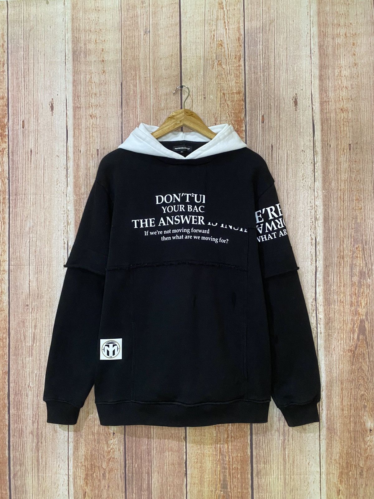 semanticdesign Semanticdesign Hoodie Pullover Size US M / EU 48-50 / 2 - 1 Thumbnail