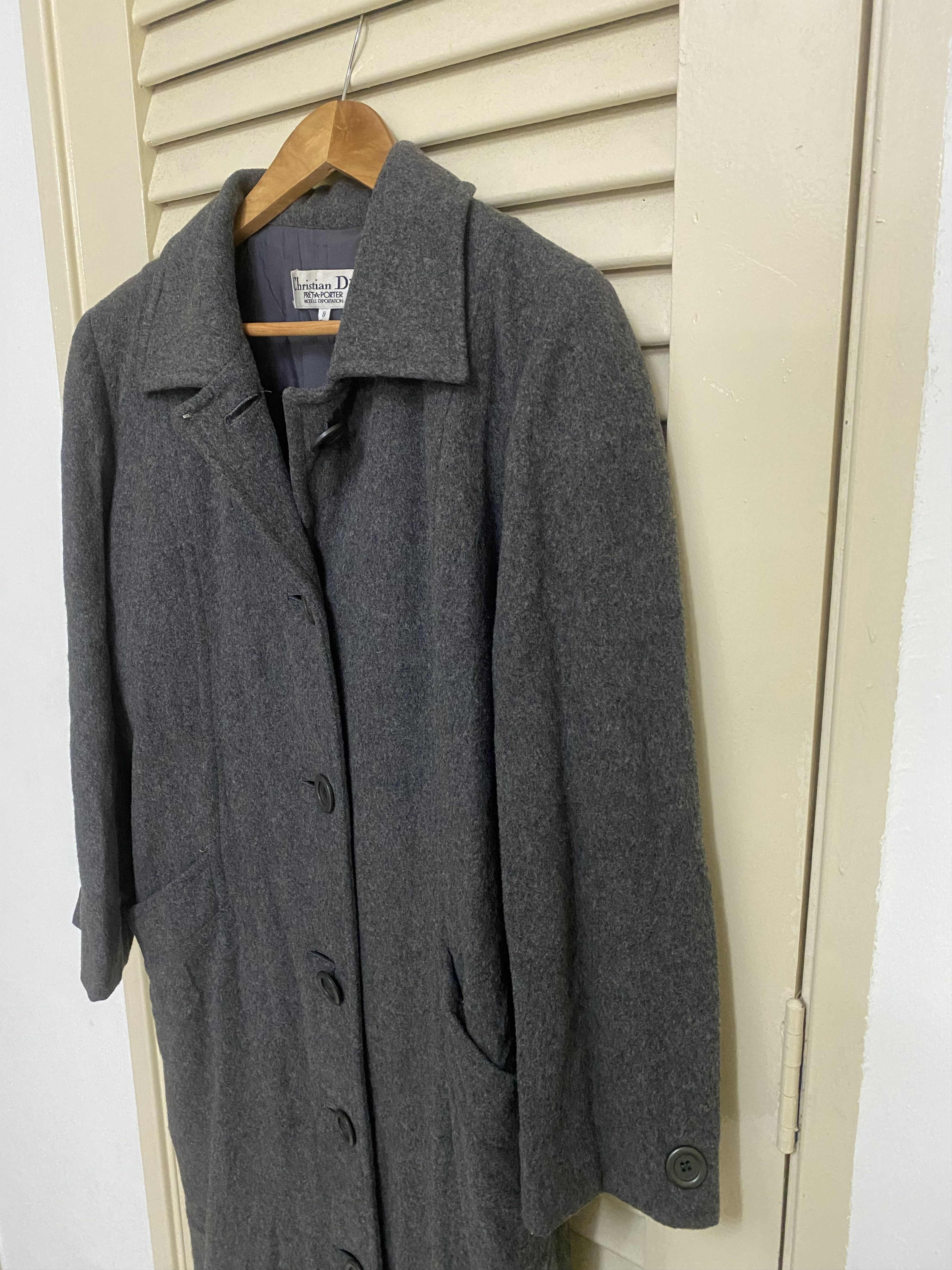 Dior AW98 Christian Dior Pret A Porter Wool Overcoat Size US M / EU 48-50 / 2 - 3 Thumbnail