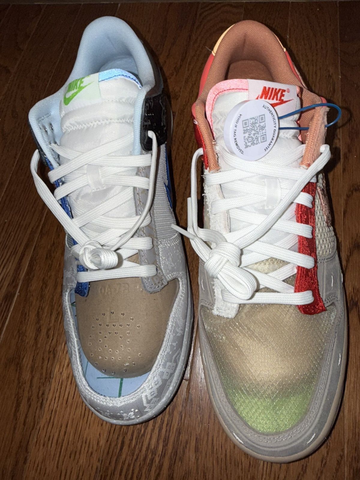 Nike Nike Dunk Low SP “What The Clot” Size US 13 / EU 46 - 3 Thumbnail