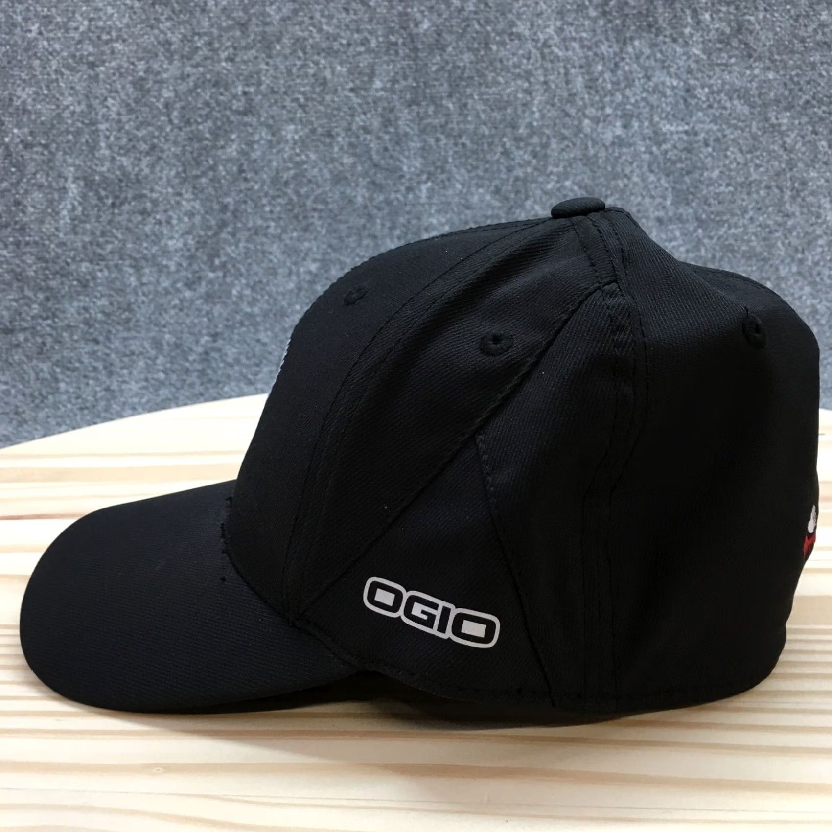Vintage OGIO RAD Endurance Baseball Hat Mens Black L-XL Curved Brim Embroidered Logo Size ONE SIZE - 4 Thumbnail