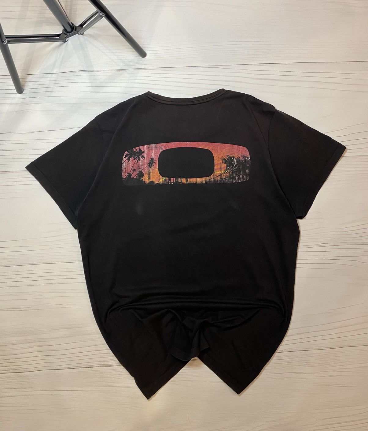 Oakley Vintage Oakley Double Box Logo faded y2k t shirt USA Size US XL / EU 56 / 4 - 1 Thumbnail