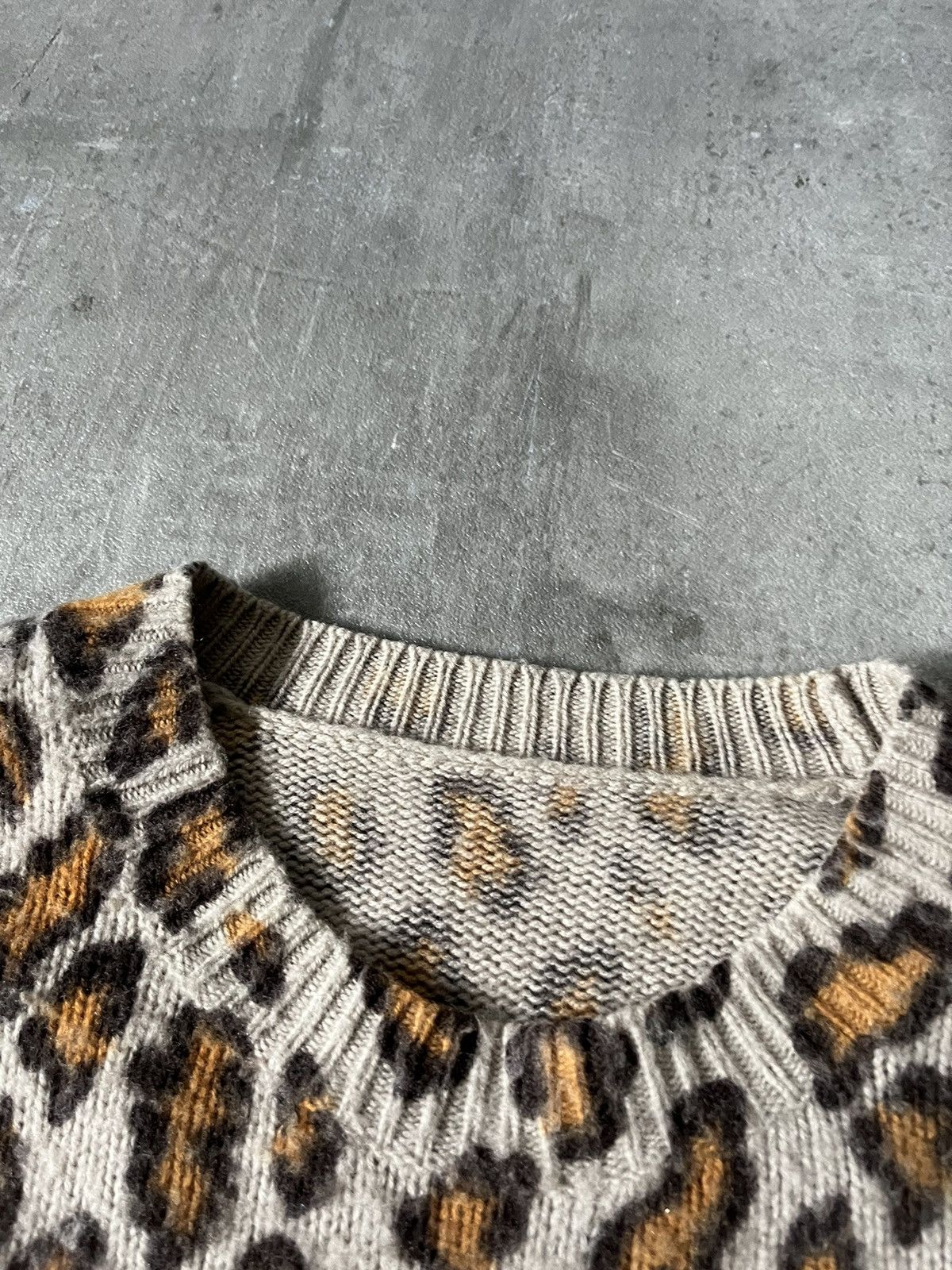 Acne Studios Acne Studios Peele Leo print sweater wool cashmere rare Size US M / EU 48-50 / 2 - 7 Thumbnail