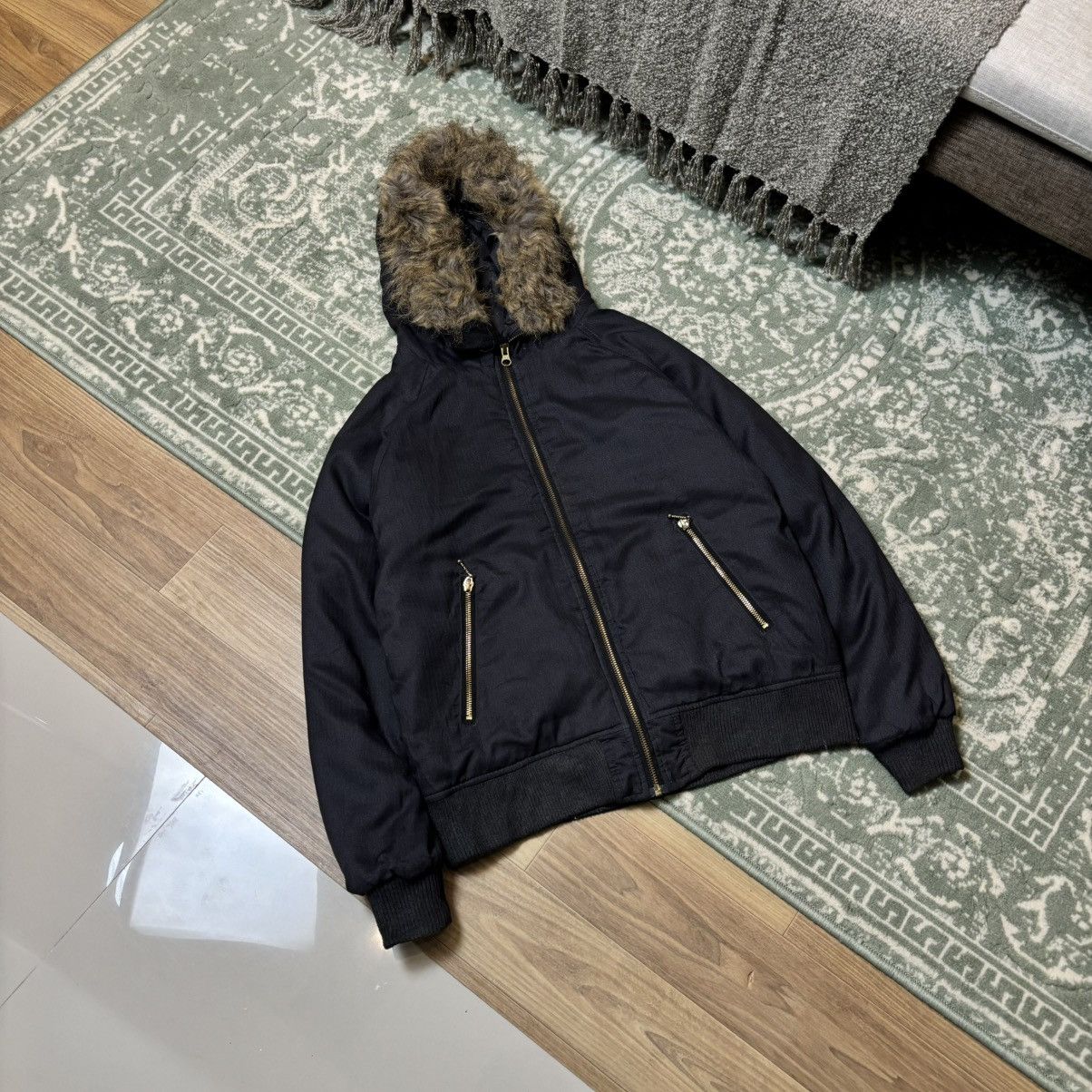 If Six Was Nine × Japanese Brand × Le Grande Bleu (L.G.B.) G.O.A | Coen tokyo japan Fur jacket IfSixWasNine LGB Style Size M / US 6-8 / IT 42-44 - 2 Thumbnail