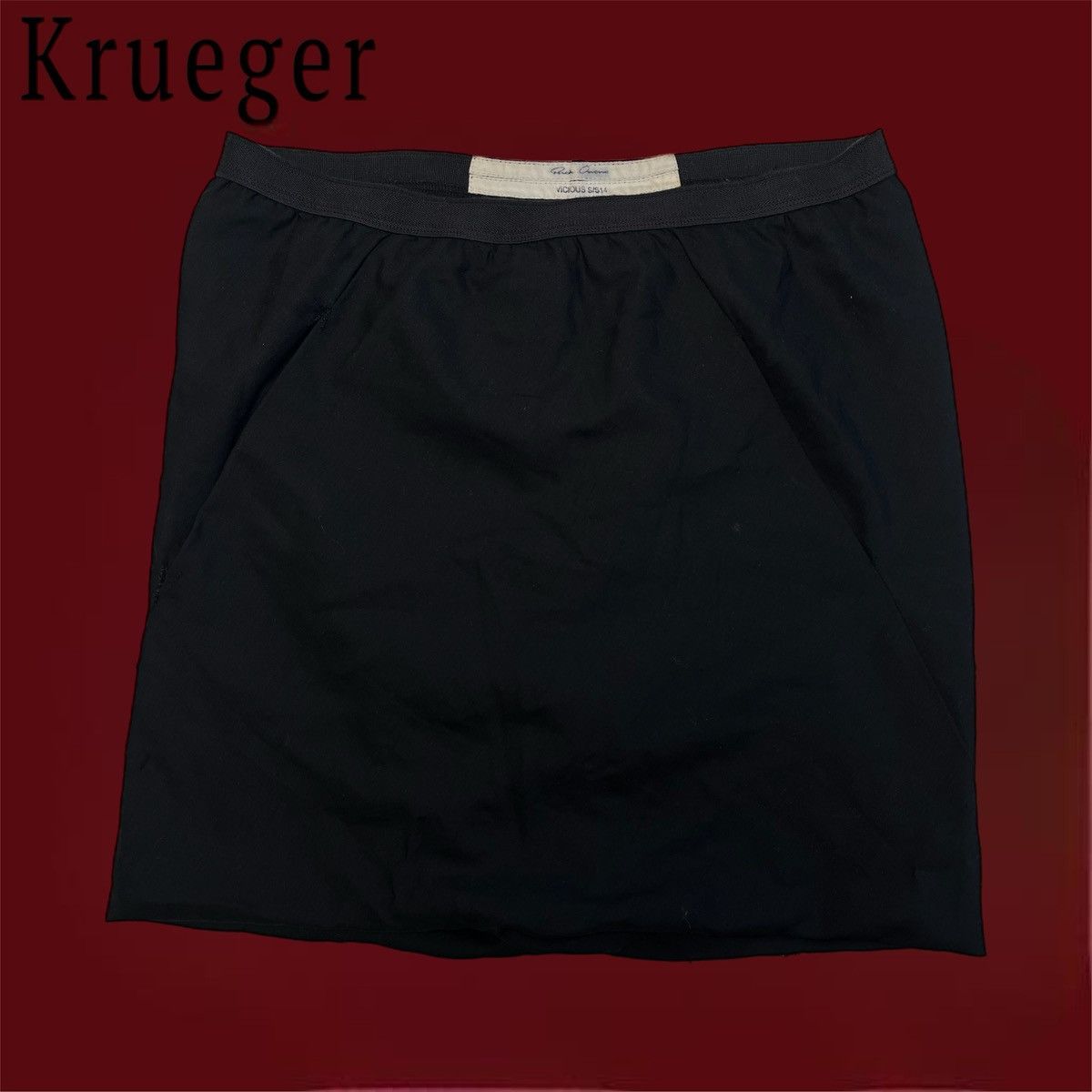 Rick Owens Rick Owens Two Layer Skirt-Shorts SS14 Size 26" / US 2 / IT 38 - 1 Thumbnail