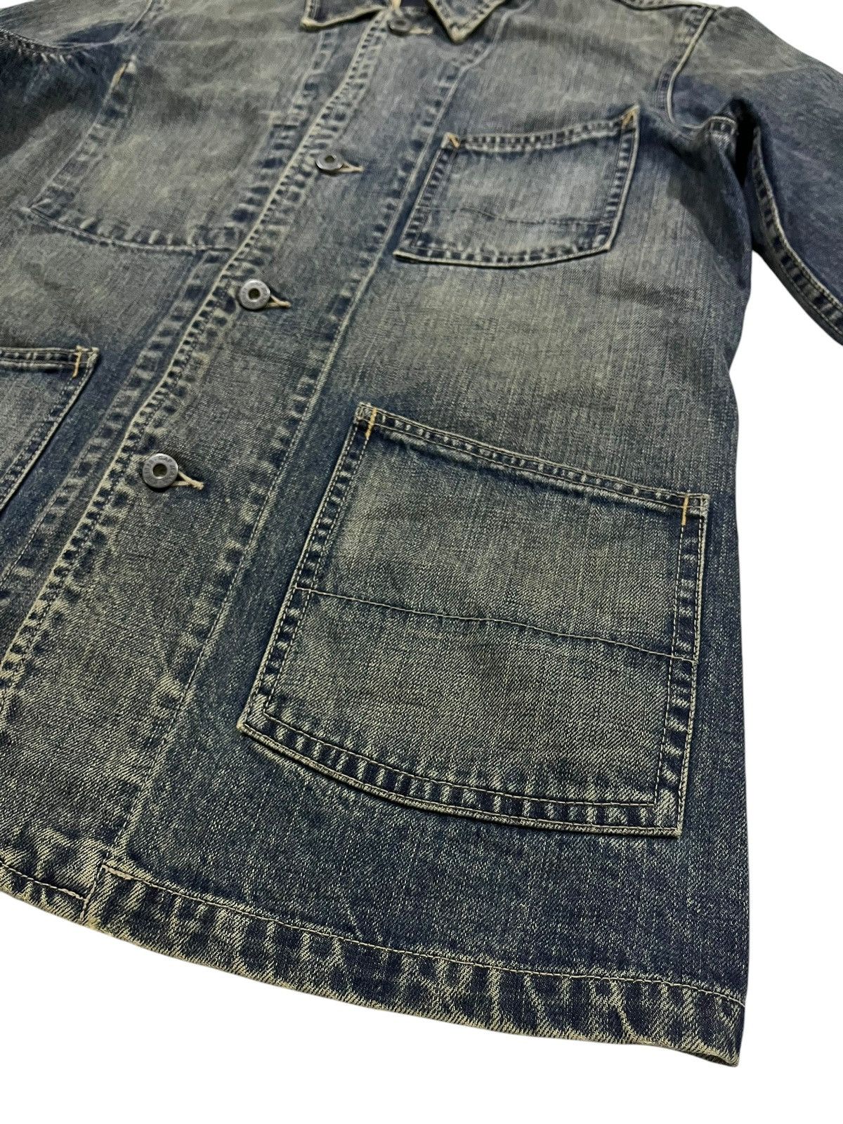 Gap VINTAGE GAP DENIM CHORE JACKET Size US L / EU 52-54 / 3 - 4 Thumbnail