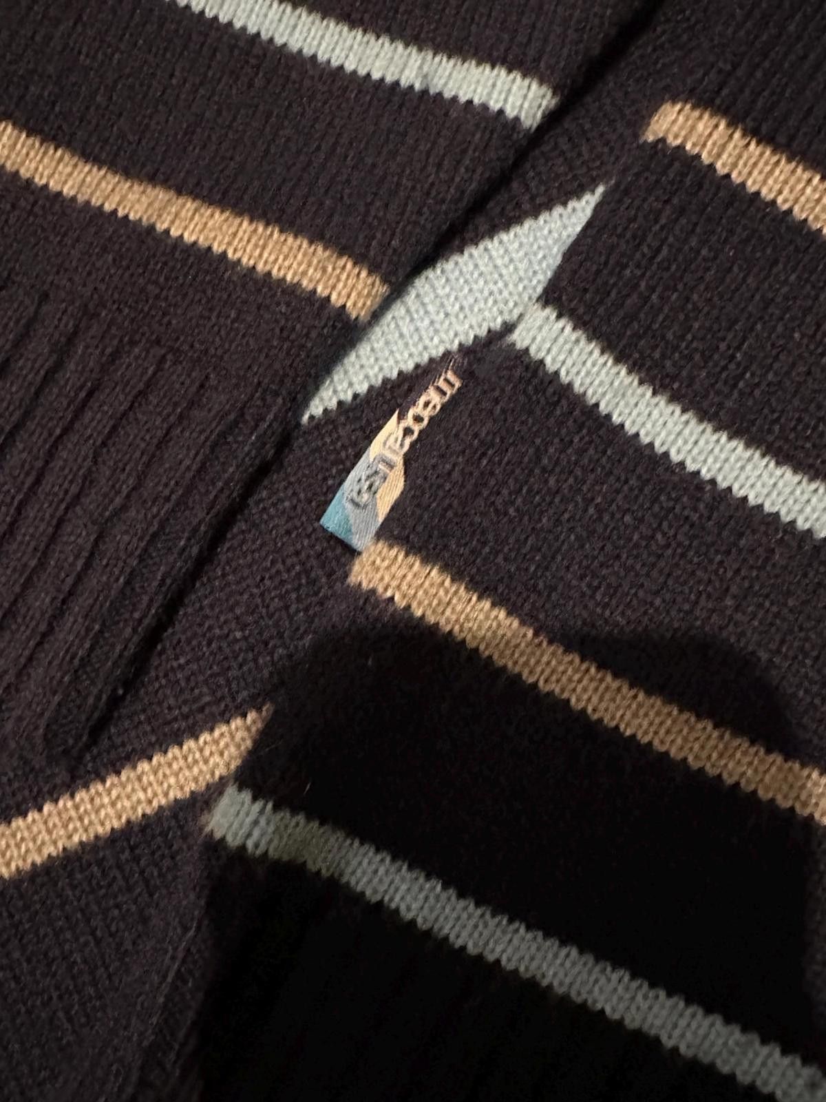 Mecca Men's Mecca Striped Acrylic Sweater Size Large Size ONE SIZE - 4 Thumbnail