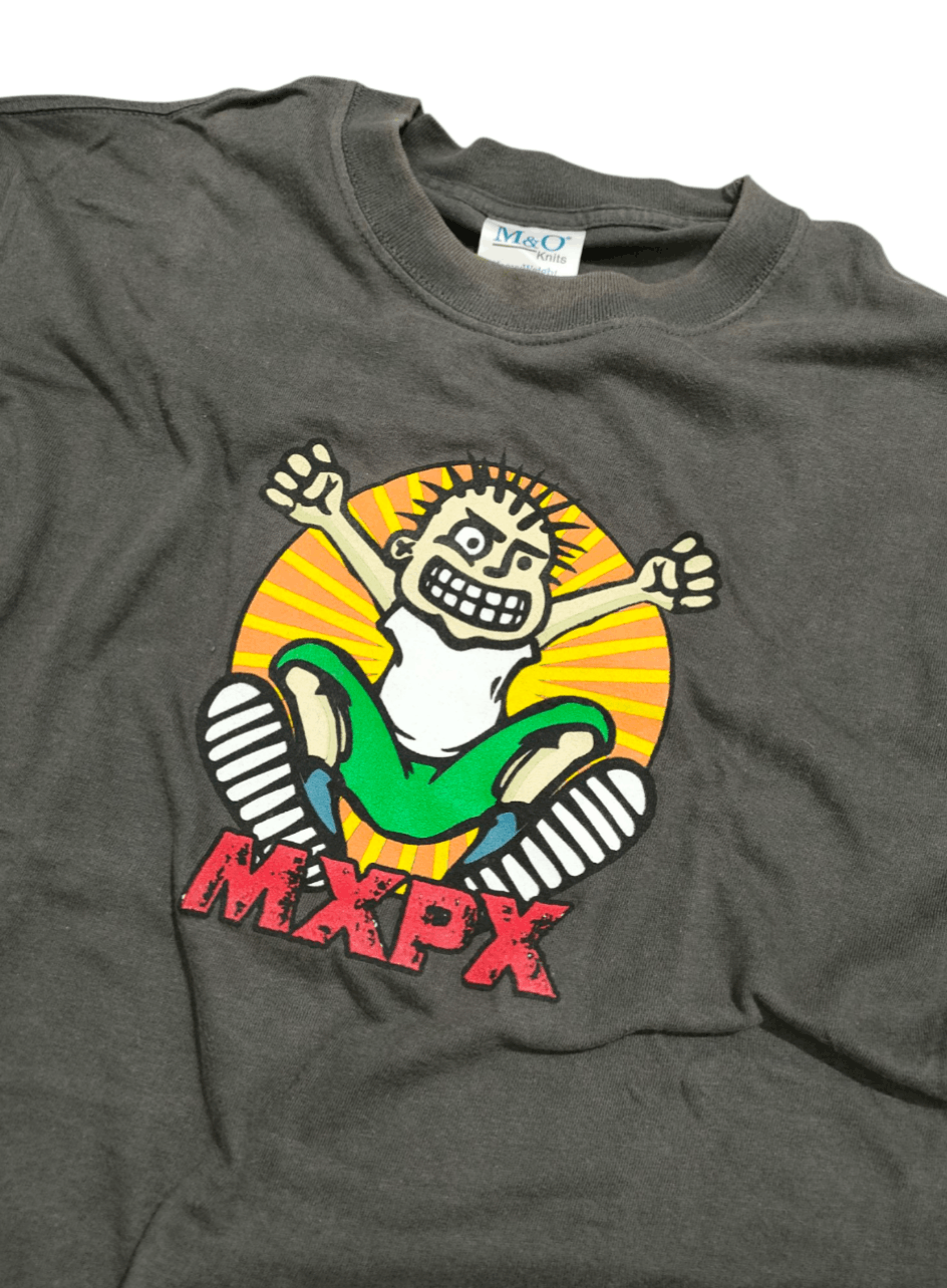 Band Tees "RARE" MXPX Pokinatcha Icon Logo Punk Band Vintage Tee Size US M / EU 48-50 / 2 - 1 Thumbnail