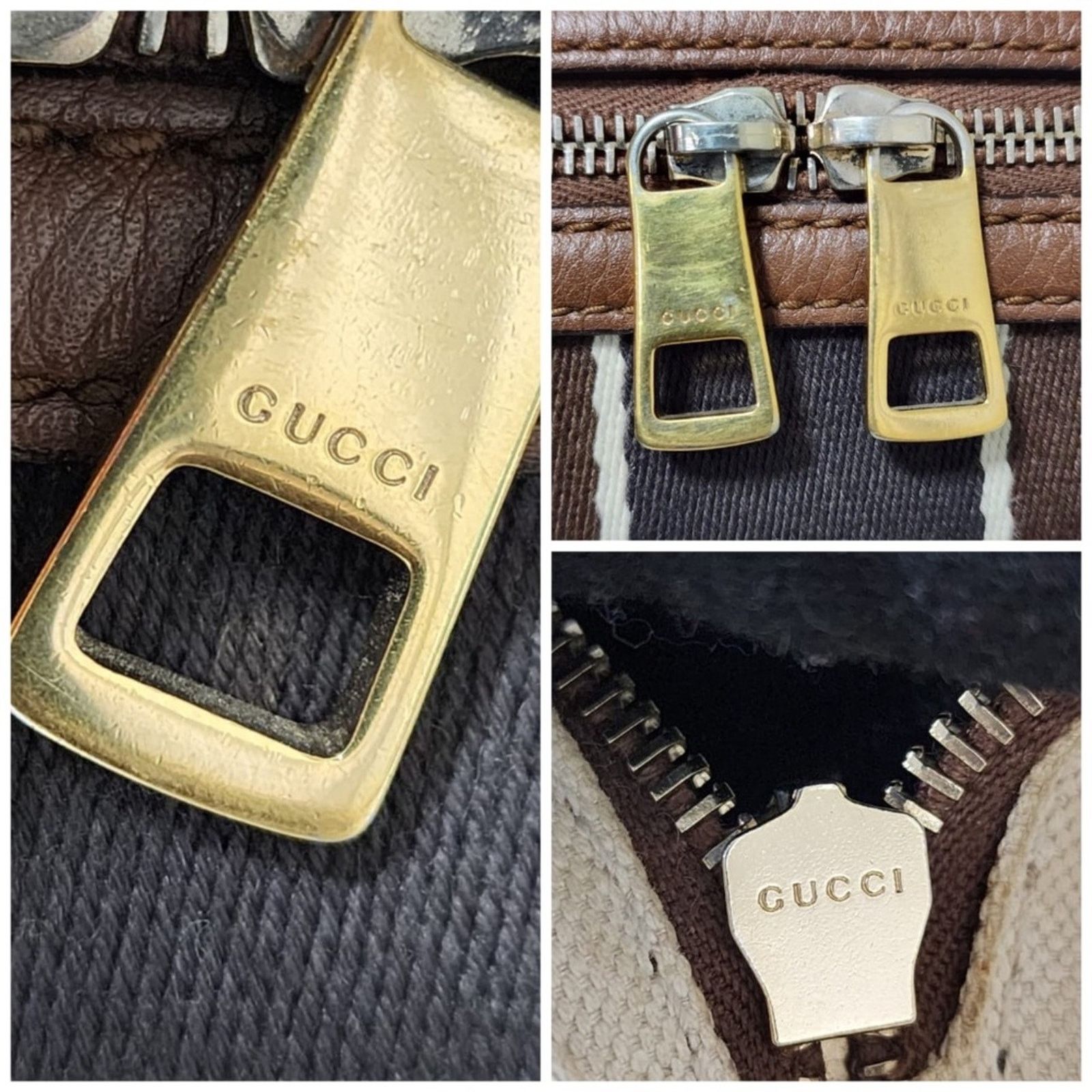 Gucci Authentic Gucci GG Canvas Top Handle Bag Brown/Beige Size ONE SIZE - 4 Thumbnail