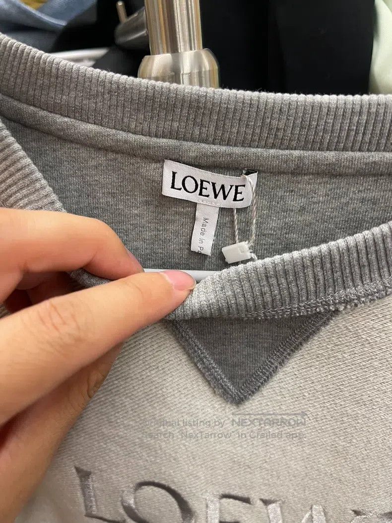 Loewe Loewe Gray Sweatshirt Size XS / US 0-2 / IT 36-38 - 2 Thumbnail