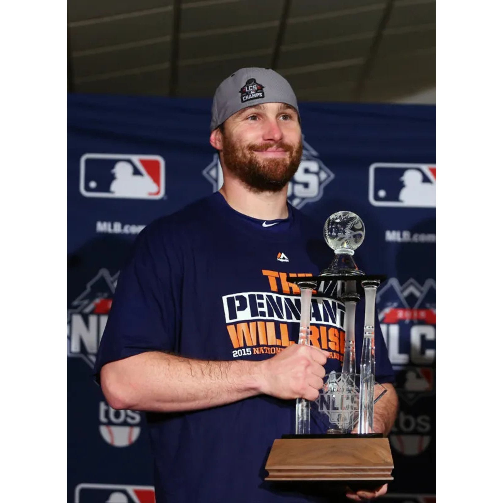 New Era New York Mets '15 NL Champions Flex Hat World Series New Era Size ONE SIZE - 10 Thumbnail