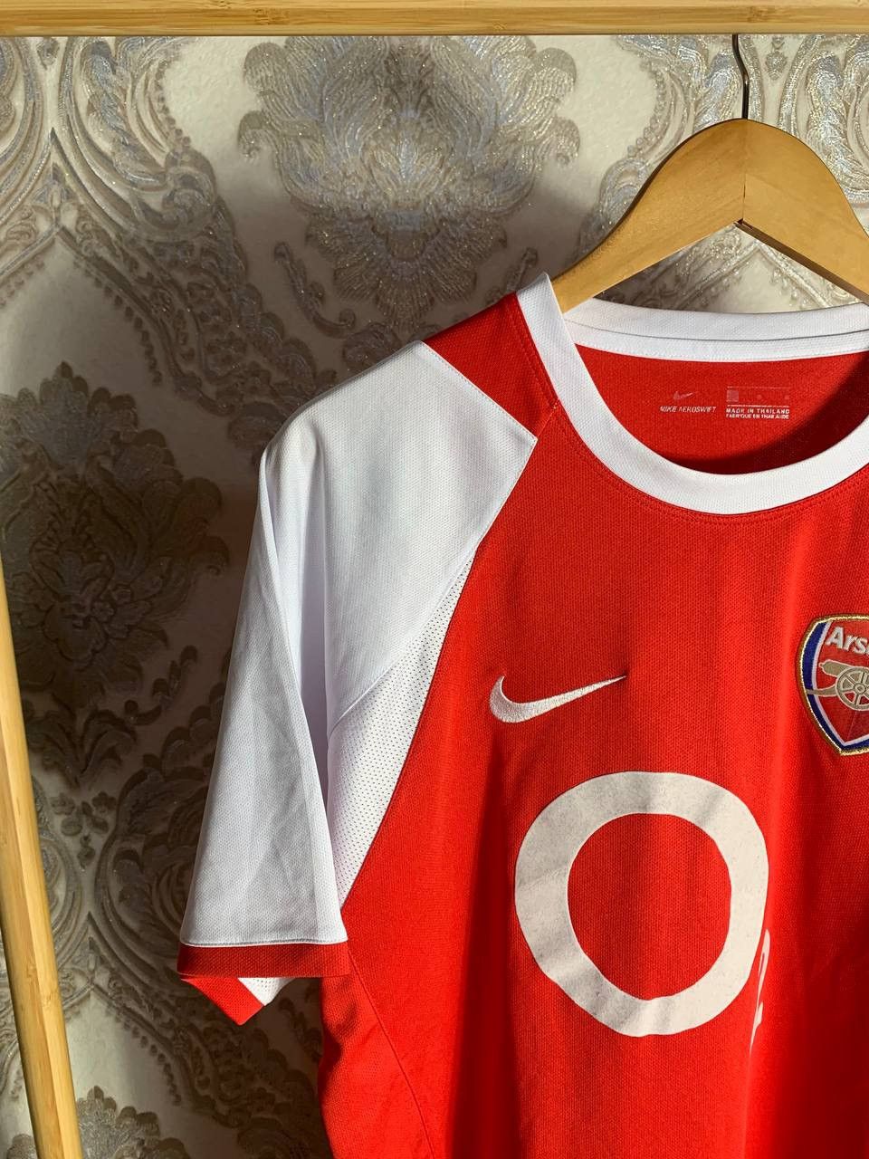 Vintage VERY RARE NIKE FC ARSENAL LONDON ENGLAND SOCCER JERSEY RETRO Size US XL / EU 56 / 4 - 4 Thumbnail