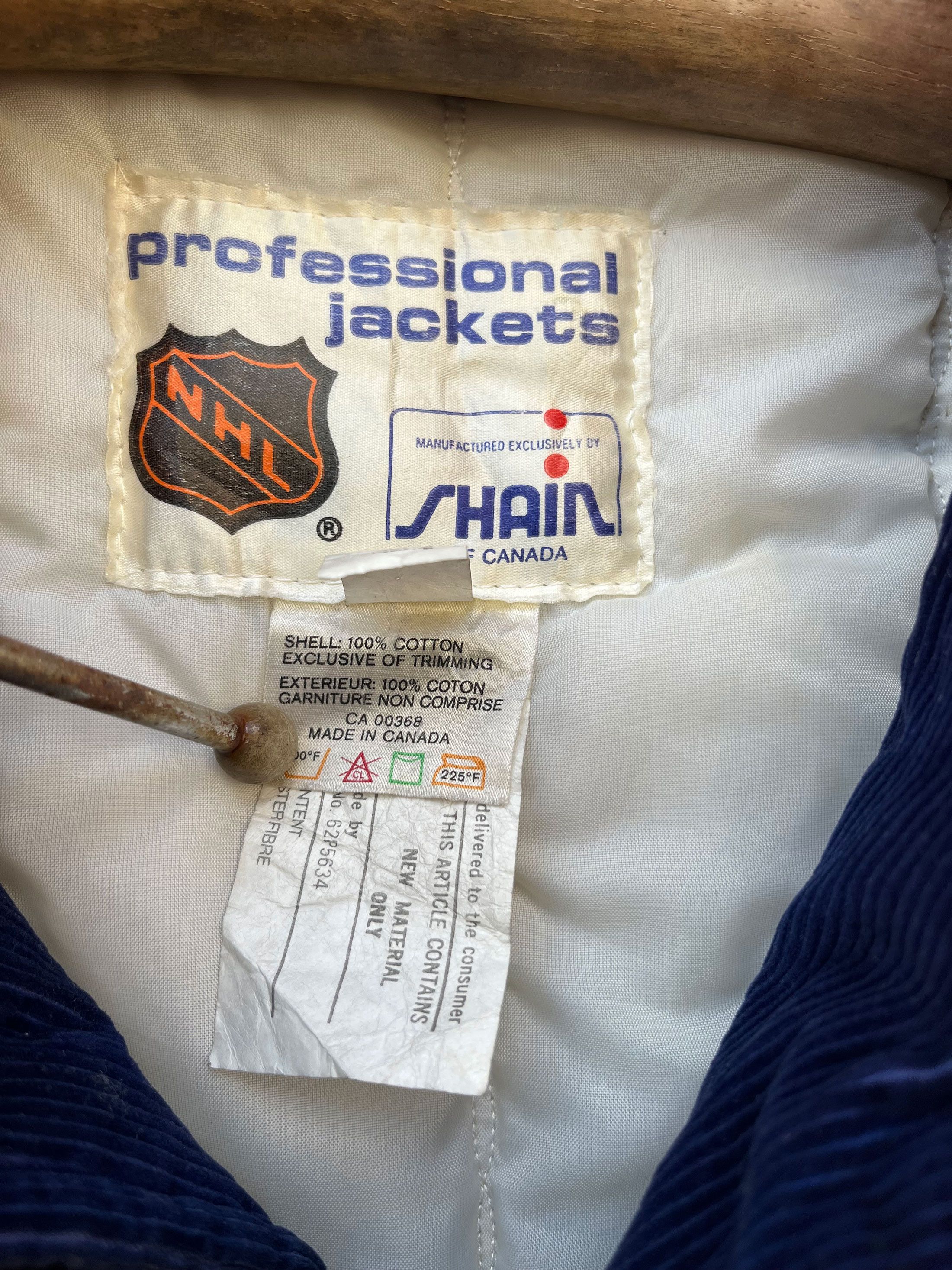 NHL × Sports Specialties Vintage Professional Jacket Shain Corduroy NHL NY Islander Size US M / EU 48-50 / 2 - 4 Thumbnail