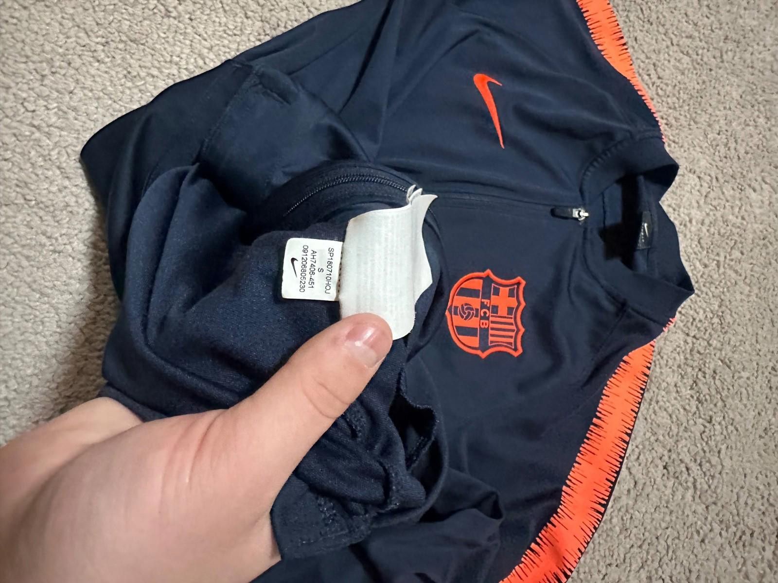 Nike FC Barcelona Football Soccer Training Track Zip Jacket Nike Size US S / EU 44-46 / 1 - 6 Thumbnail