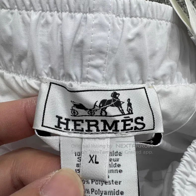 Hermes Hermes size XL Embroidered H-Shorts Size US 26 / EU 42 - 3 Thumbnail