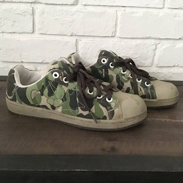 Bape × Kaws × Nigo BAPE × KAWS ULTRA SKULL STA sneakers ABC camo APE NIGO Size US 7 / EU 40 - 1 Thumbnail