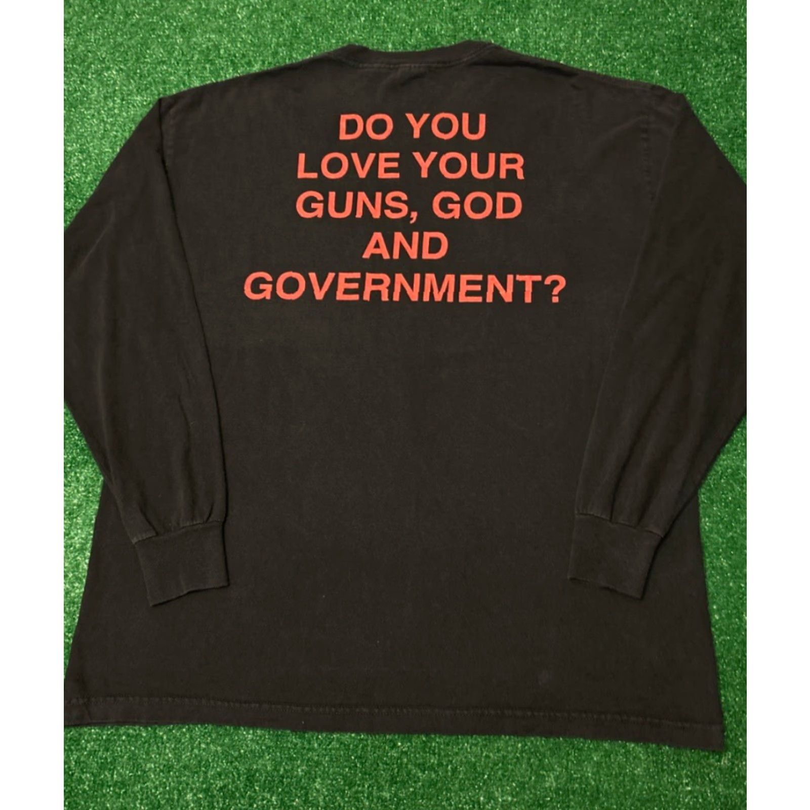 Vintage VINTAGE Marilyn Manson Love Your Guns God And Government 2000 VTG Shirt Mens XL Size US XL / EU 56 / 4 - 2 Thumbnail