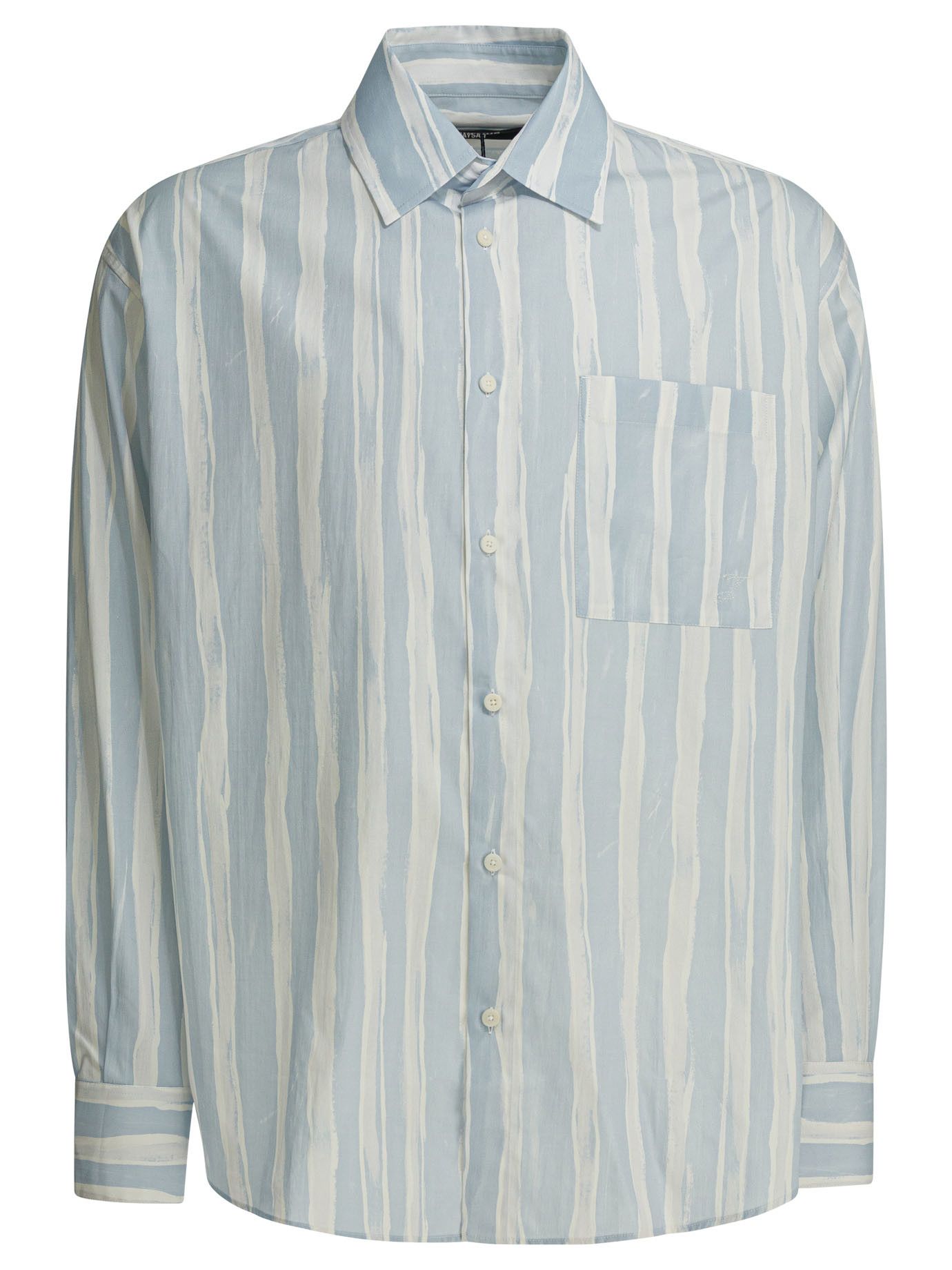 Jacquemus Striped Cotton Shirt Size US L / EU 52-54 / 3 - 1 Thumbnail