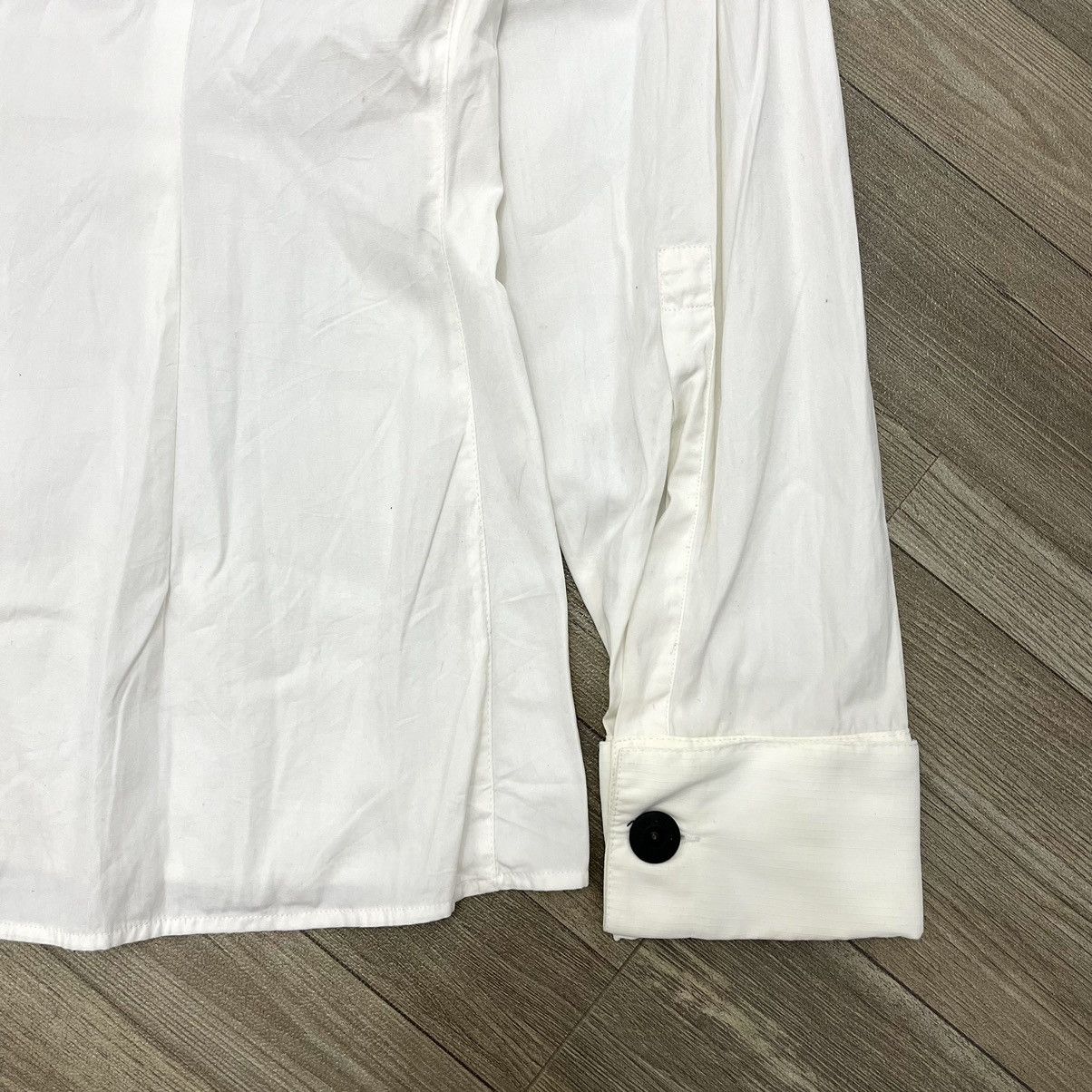 Prada 🇮🇹 Vintage Miu Miu White Button Up Shirt Size M / US 6-8 / IT 42-44 - 12 Thumbnail