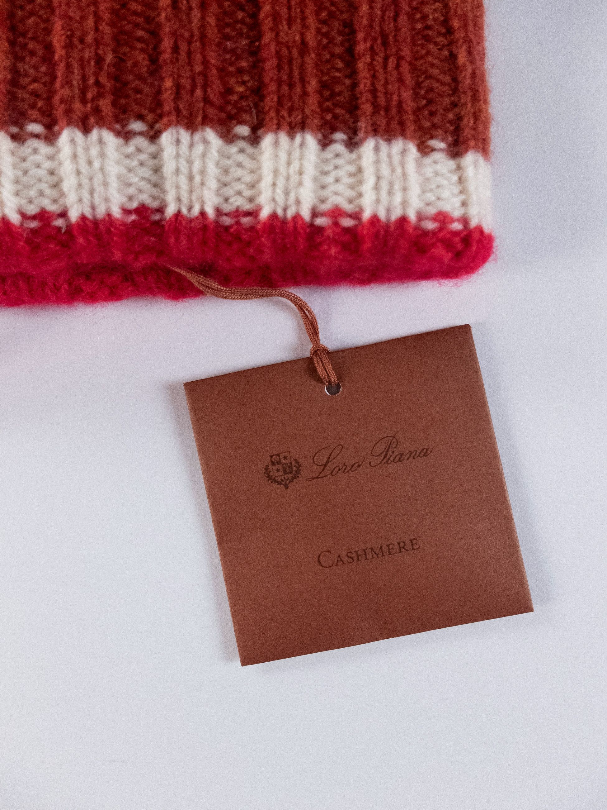 Loro Piana LORO PIANA Deer Valley striped cashmere beanie hat Size ONE SIZE - 2 Thumbnail