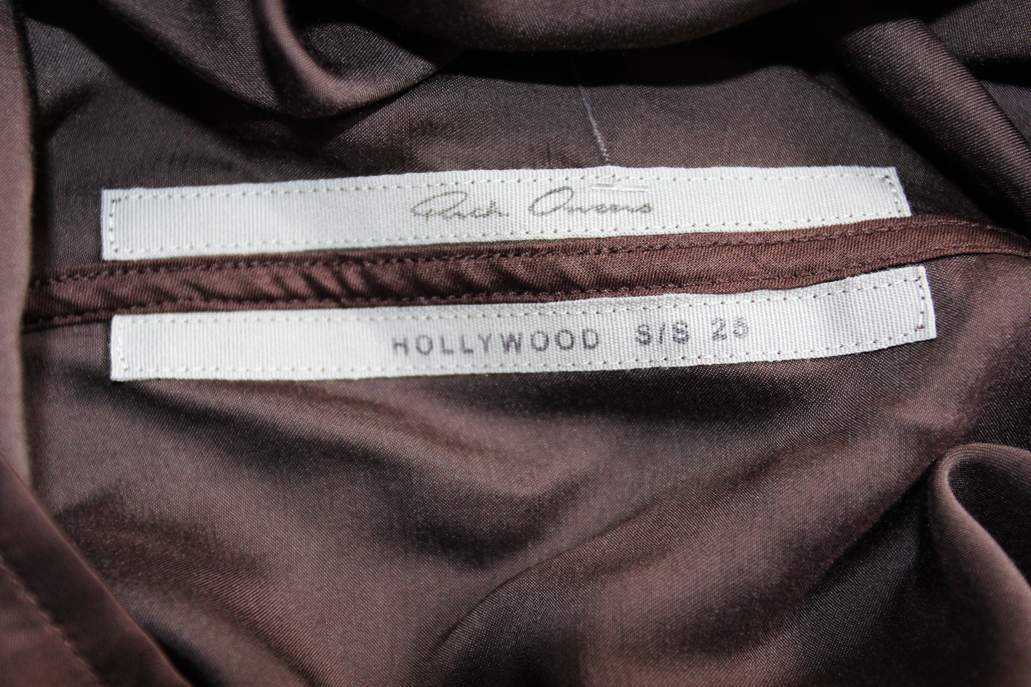 Rick Owens BNWT SS25 RICK OWENS "HOLLYWOOD" ATHENA DRESS 44 Size M / US 6-8 / IT 42-44 - 8 Thumbnail
