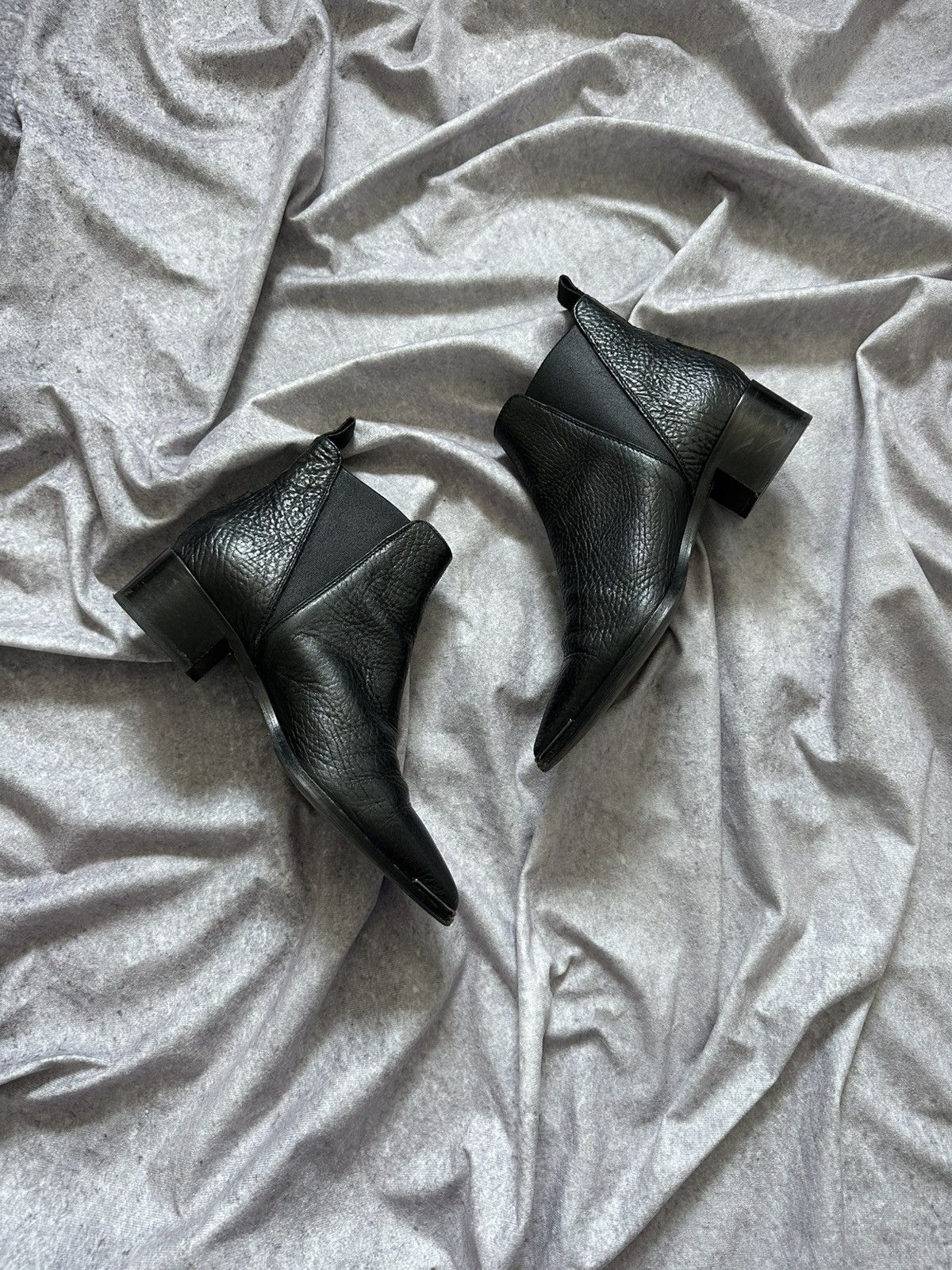 Acne Studios Acne Studios Jensen Ankle Boots In Leather Women Black Size US 6 / IT 36 - 7 Thumbnail